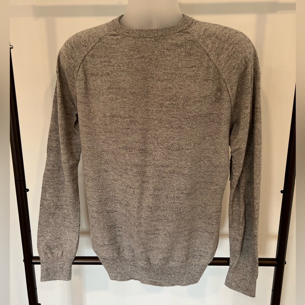 J. Crew crewneck sweater in gray | medium
